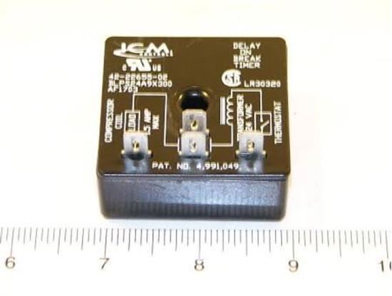 Picture of Time Delay Relay-DelayOn Break For Rheem-Ruud Part# 42-22655-02