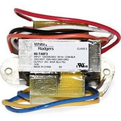 Picture of 40VA,120/208/240V 24VSECMULTMT For Emerson Climate-White Rodgers Part# 90-T40M3