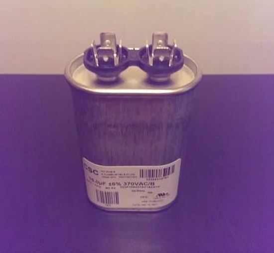Picture of 30/5MFD 370V Rnd Run Capacitor For York Part# S1-024-24778-700
