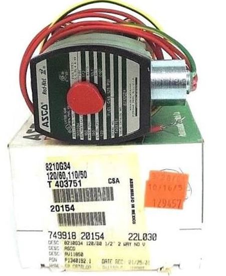 Picture of 1/2" NO 0/150#AirWtr125oil120v For ASCO Part# 8210G34