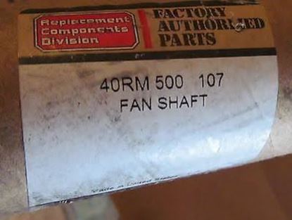 Picture of Fan Shaft For Carrier Part# 40RM500107