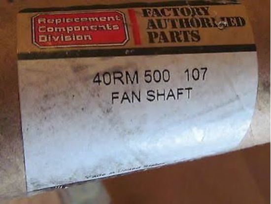 Picture of Fan Shaft For Carrier Part# 40RM500107