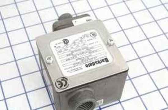 Picture of 3/90# PRESSURE SW 1/4"NPT For Barksdale Part# E1H-H90