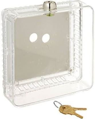 Picture of SMALL CLEAR PLASTIC GUARD For Honeywell  Part# TG510A1001
