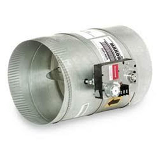 Picture of 8" MODULATING ROUND DAMPER For Honeywell Part# MARD-8