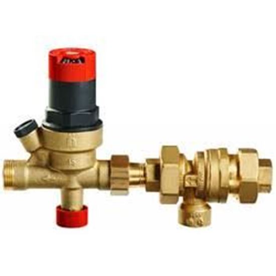 Picture of 1/2"#RedVlv12#W/BackflowNPT/SW For Honeywell Part# FM911