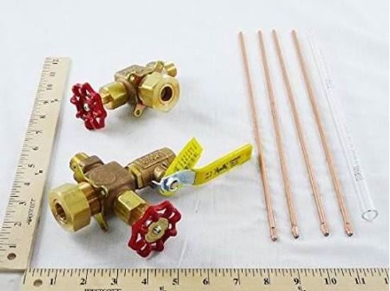 Picture of LIQ.LVL.GAUGE 1/2"x12" W/RD&GL For Conbraco Industries Part# 24-301-00