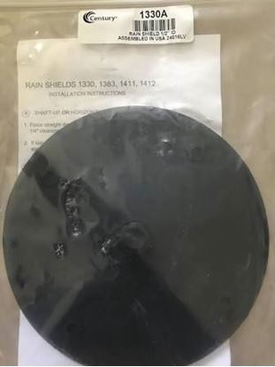 Picture of Plastic Rain Shield; 1/2"Bore For Century Motors Part# 1330A