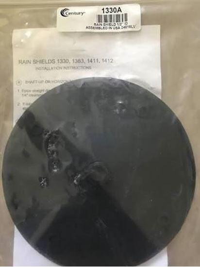 Picture of Plastic Rain Shield; 1/2"Bore For Century Motors Part# 1330A