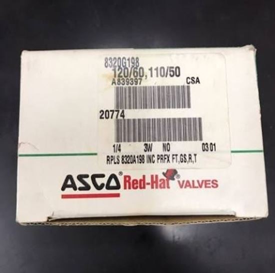 Picture of 1/4" NO 3W 0/40#AIR/WTR/OIL For ASCO Part# 8320G198