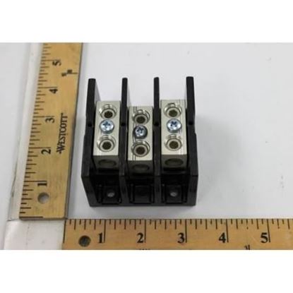 Picture of 600V 175A 3Pole Terminal Block For Trane Part# BLK0362