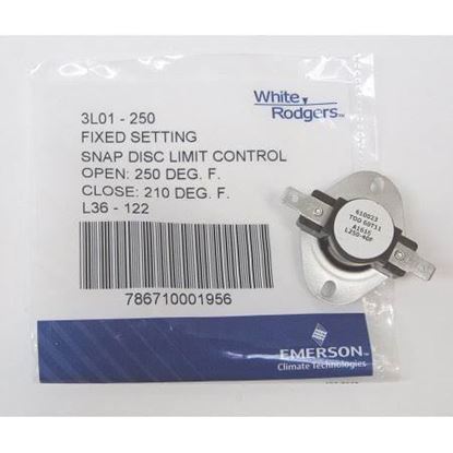 Picture of LimitCtrl,250Fcutout,210Fcutin For Emerson Climate-White Rodgers Part# 3L01-250