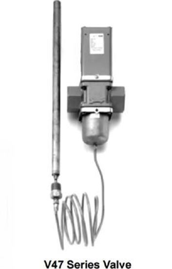 Picture of 1/2"TEMP.ACT.VLV. 115/180F For Johnson Controls Part# V47AB-3