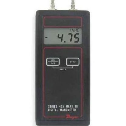 Picture of 0/200" Handheld Dig. Manometer For Dwyer Instruments Part# 475-3-FM