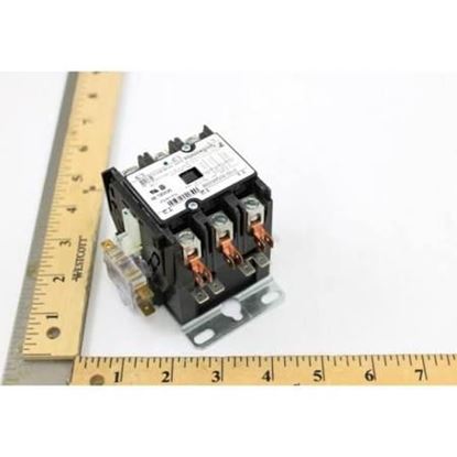 Picture of Contactor, 3p 30A 24v w/AuxSwi For Nordyne Part# 621832R