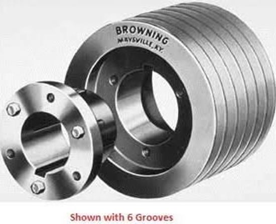Picture of 4 GROOVE,11.40"OD C.I. SHEAVE For Browning Part# 4C110R