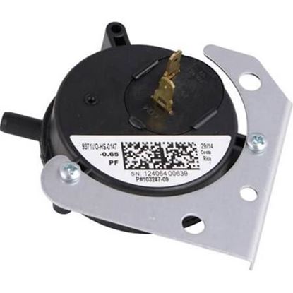 Picture of -.65"wc SPST Pressure Switch For Lennox Part# 80W57