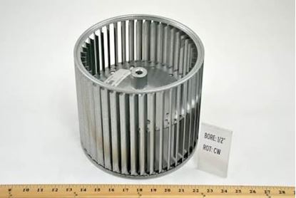 Picture of 9"x7"CW Blwr Whl, 1/2"Bore For Trane Part# WHL0491