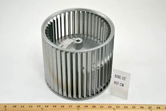 Picture of 9"x7"CW Blwr Whl, 1/2"Bore For Trane Part# WHL0491