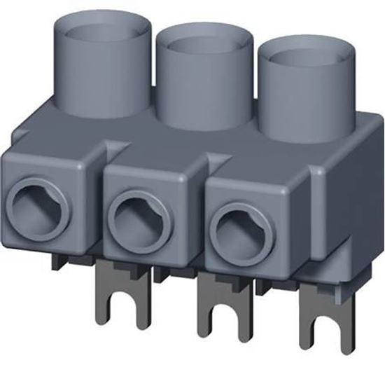 Picture of 3ph Infeed Terminal Type E For Siemens Industrial Controls Part# 3RV29255EB