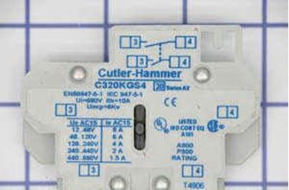 Picture of 2N/O SideMt Auxiliary Contacts For Cutler Hammer-Eaton Part# C320KGS4