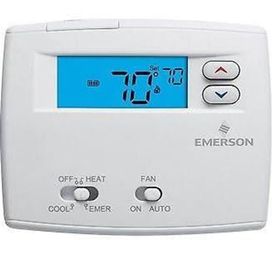 Picture of 2H/1C NONPROG HTPMP 24V 2"BLUE For Emerson Climate-White Rodgers Part# 1F89-0211