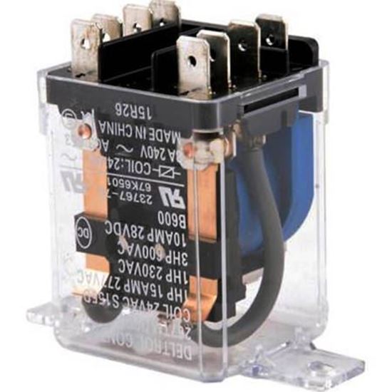 Picture of 24V 3PDT HEAT RELAY For Lennox Part# 67K66