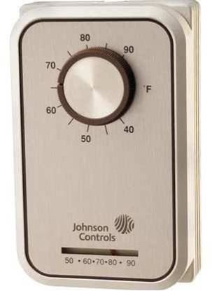 Picture of 5/30C LINE VOLT STAT W/THERM For Johnson Controls Part# T26S-22