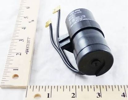 Picture of CAPAC 320 MFD 115V ROUND W/BKT For Danfoss Part# 117U5022