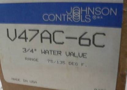 Picture of 3/4"TEMP.ACTUATED VLV.115/180F For Johnson Controls Part# V47AC-3