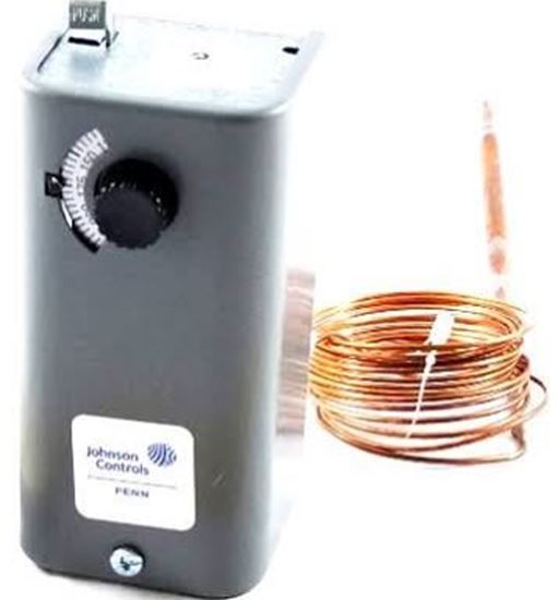 Picture of 90/325F, MANUAL RESET, 8' CAP For Johnson Controls Part# A19ADB-22