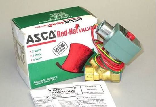 Picture of 1/2"N/C 5/150air,1/125wtrBRASS For ASCO Part# 8210G15