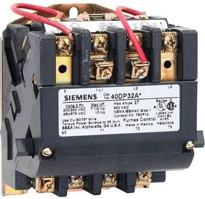 Picture of STARTER 3PH 3POLE 120/240V  For Siemens Industrial Controls Part# 40EP32AA