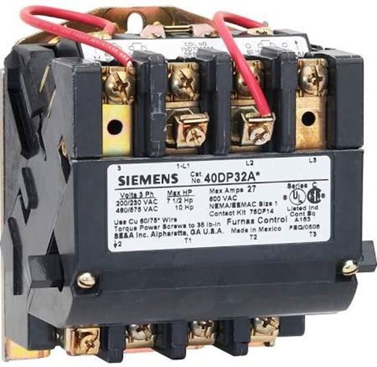 Picture of STARTER 3PH 3POLE 120/240V  For Siemens Industrial Controls Part# 40EP32AA