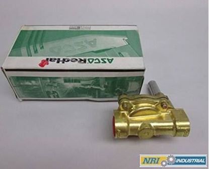 Picture of 3/4" N/O,5/200#120V BRASS VLV For ASCO Part# 8210G13