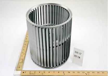 Picture of 9"X9" 1/2"BORE CW BLWR WHEEL For Nordyne Part# 667295R