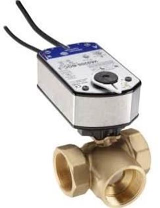 Picture of 1 1/2" 3Way Ball Vlv 46.8CV For Johnson Controls Part# VG1845ES+948GGA
