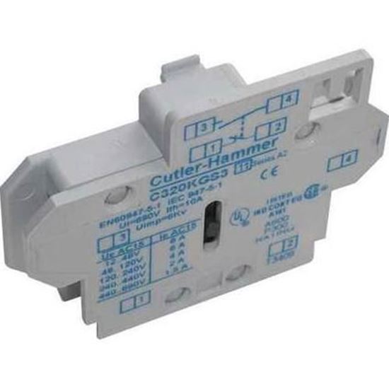 Picture of 1N/O 1N/C Side Mnt Aux Contact For Cutler Hammer-Eaton Part# C320KGS3