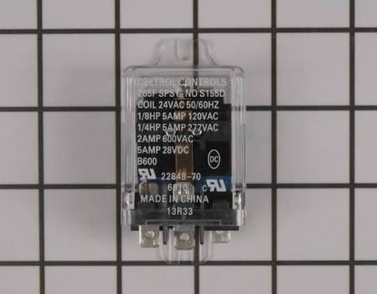 Picture of 24V SPST Relay For York Part# S1-024-24103-000