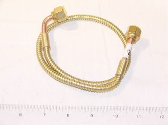 Picture of DblSchrader 18" ultra cap hose For Johnson Controls Part# SEC99AB-18