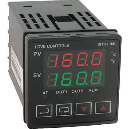 Picture of 1/16DIN Temp Control;2RelayOut For Dwyer Instruments Part# 16B-33