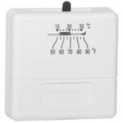 Picture of HEAT ONLY T-STAT SPST POS OFF For Honeywell  Part# T812A1010