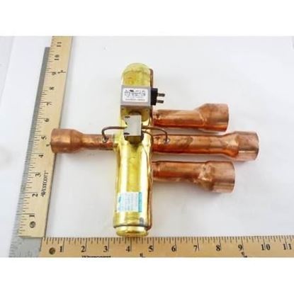 Picture of 1 1/8"x1 3/8"ODF 10T 24v Rev For Trane Part# VAL8391