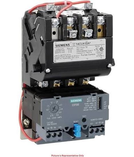 Picture of 240/480v 3p3ph 10-40aStarter For Siemens Industrial Controls Part# 14DUE32AC