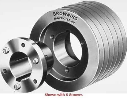 Picture of 6.75" 2 GROOVE SHEAVE For Browning Part# 2B64Q