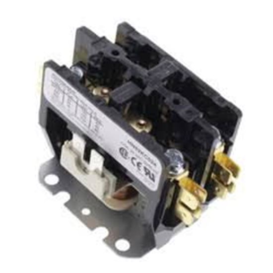 Picture of 2Pole 30Amp 24V Contactor For Carrier Part# HN52KC024