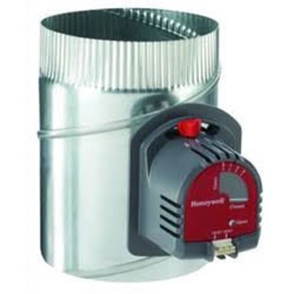 Picture of 6"Round FreshAirDamper24v2Wire For Honeywell Part# EARD6TZ