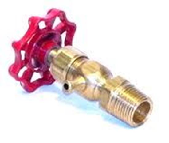 Picture of 1/2"COMPRESSION GAUGEcockSatin For Conbraco Industries Part# 26-314-01