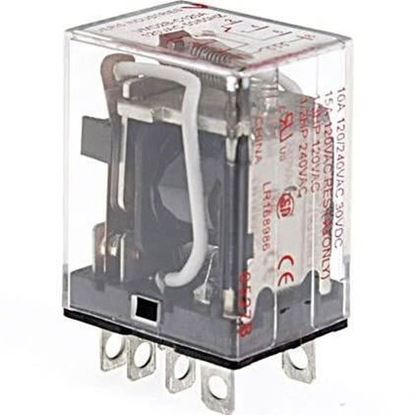 Picture of 10A DPDT Socket/DIN 24VAC For Veris Industries Part# VMD2B-C24A