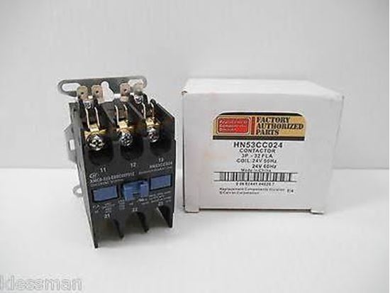 Picture of 30amp,24v 3pole Contactor For Carrier Part# HN53CC024